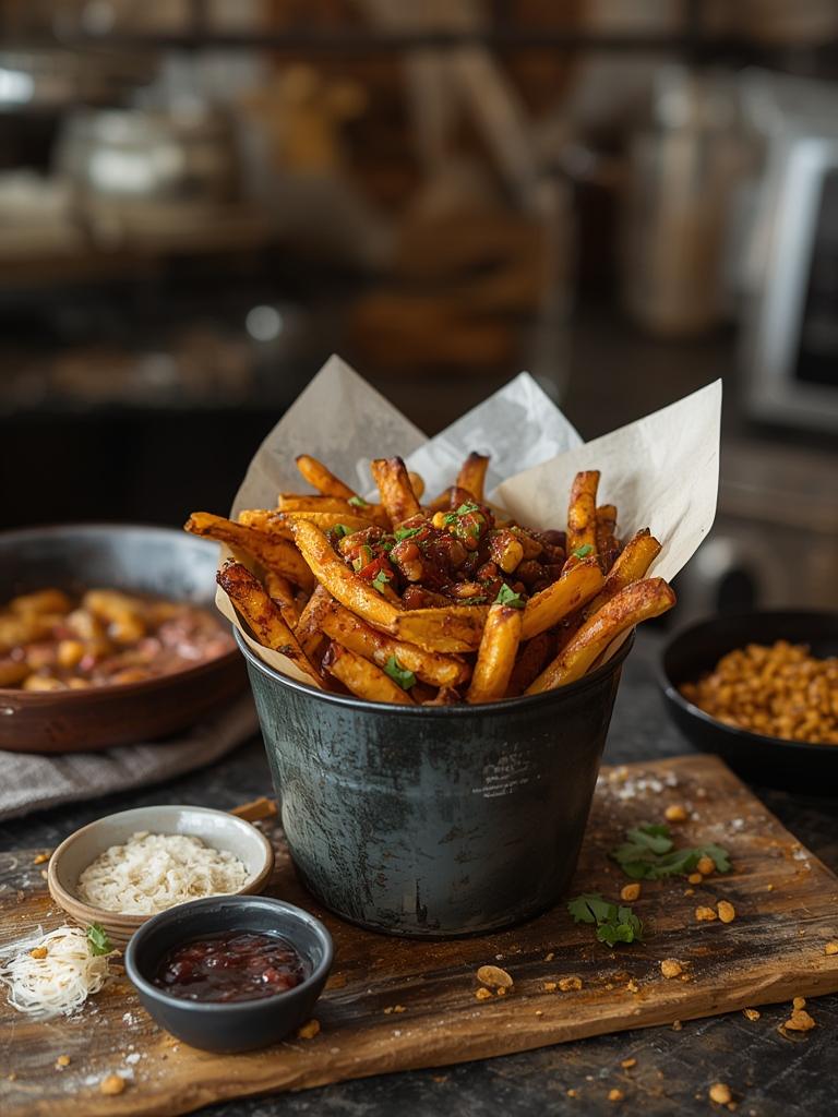Louisiana Voodoo Fries served