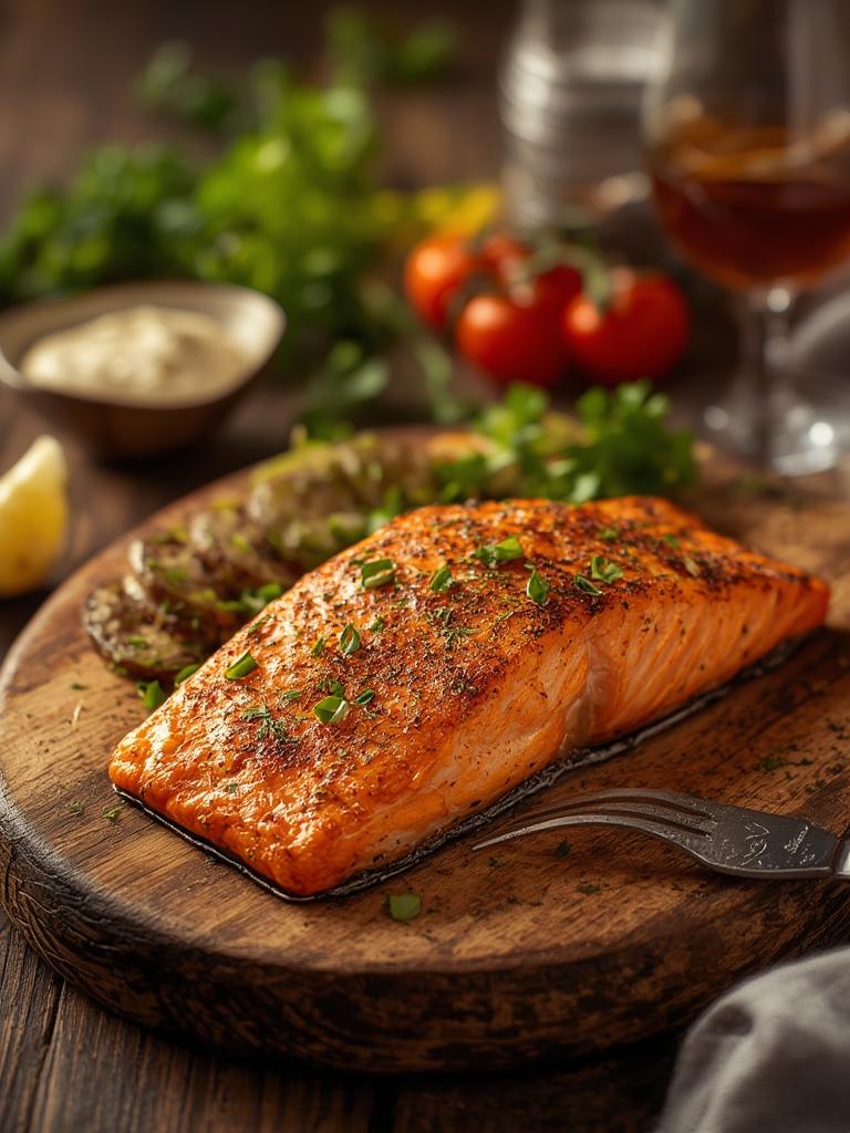 Air Fryer Salmon
