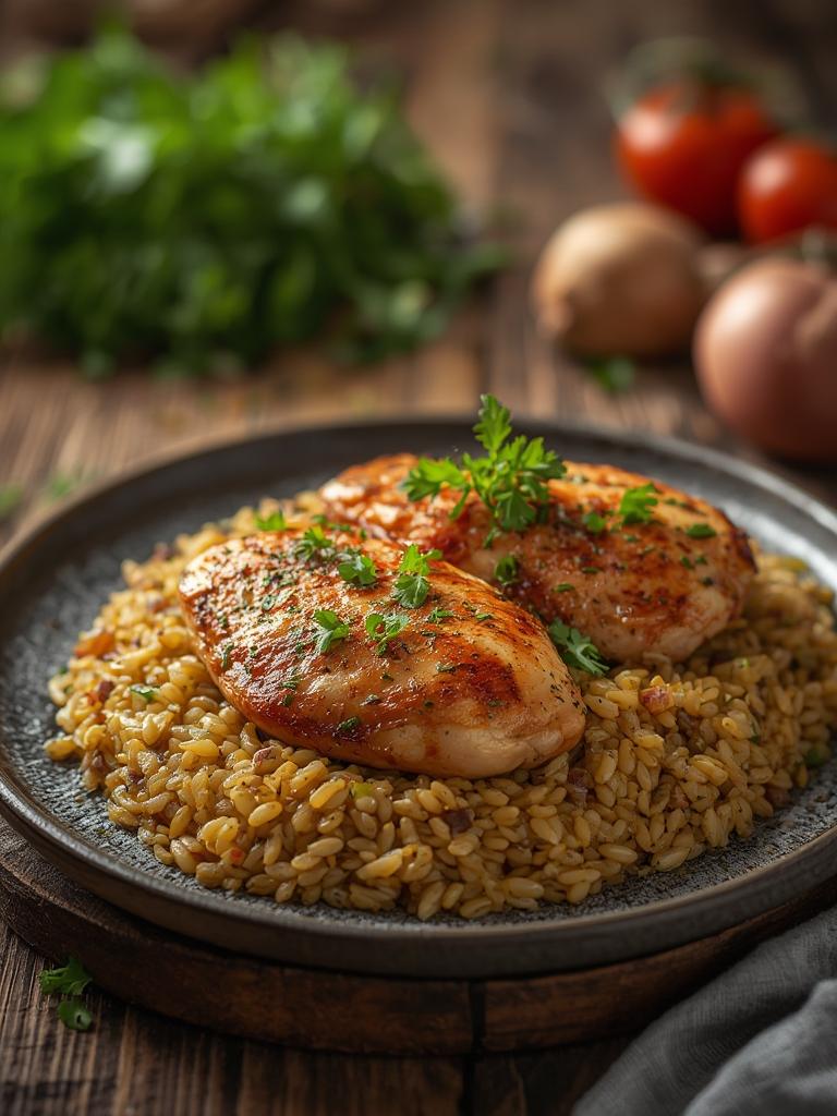 orzo chicken