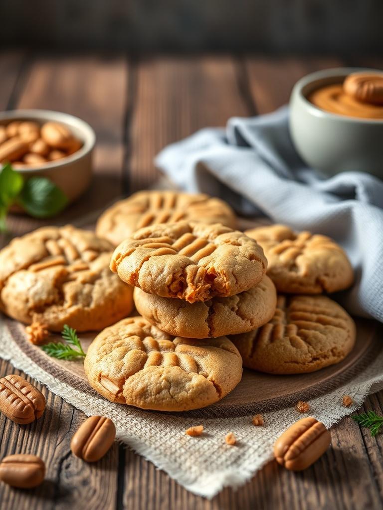 3-Ingredient Peanut Butter Cookies