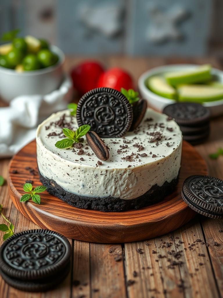 5-Ingredient No-Bake Oreo Cheesecake