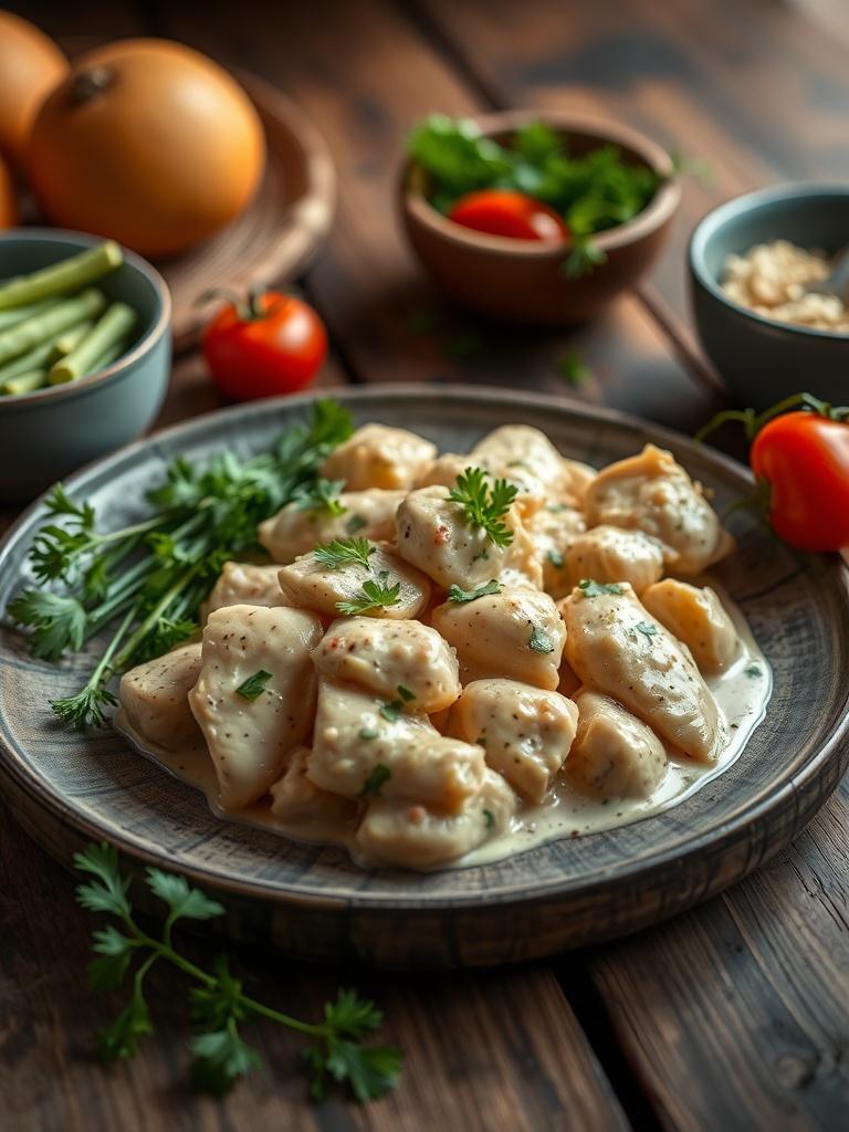 Creamy Garlic Chicken