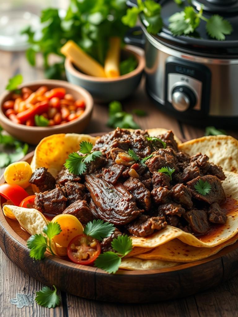 Easy Slow Cooker Barbacoa