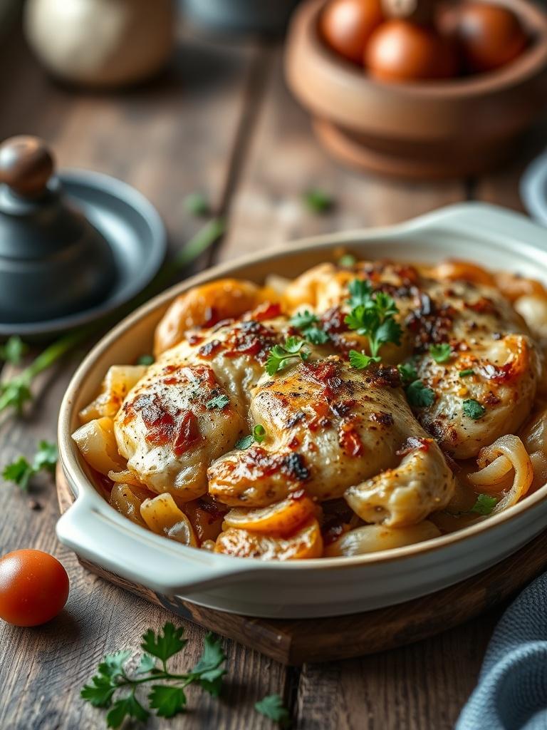 French Onion Chicken Casserole