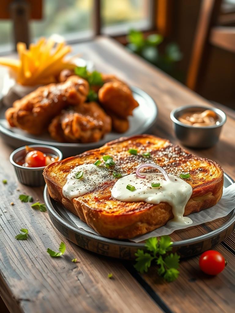 Southern Comfort Texas Toast & Fried Chicken